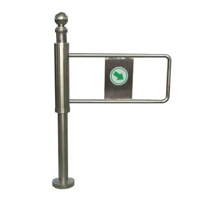 Porta pedestre do torniquete do balanço manual do grau de 90 rotações fornecedor